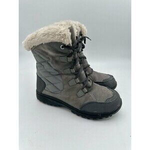 Columbia womens kids Ice Maiden II Waterproof Insulated Snow Boots Shoes 4 EU 35